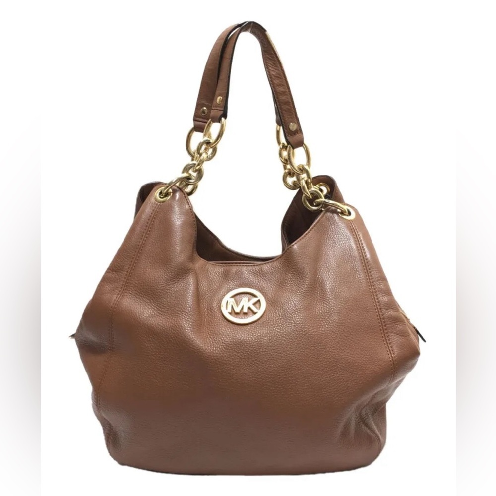 Michael Kors Tote Bag Brown Leather